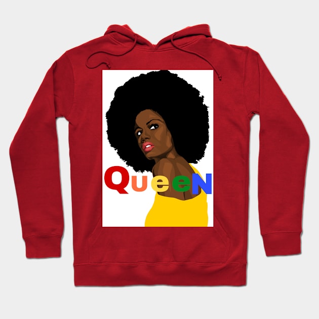 Queen Hoodie by CocoBayWinning 